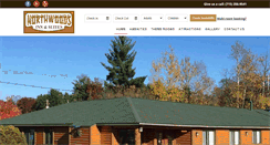 Desktop Screenshot of northwoodsinnsuites.com