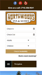 Mobile Screenshot of northwoodsinnsuites.com